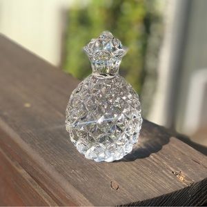 Pineapple glass paperweight
